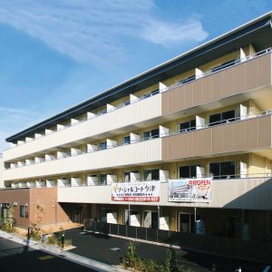 ソーシャルコート今津01 外観　南東面
